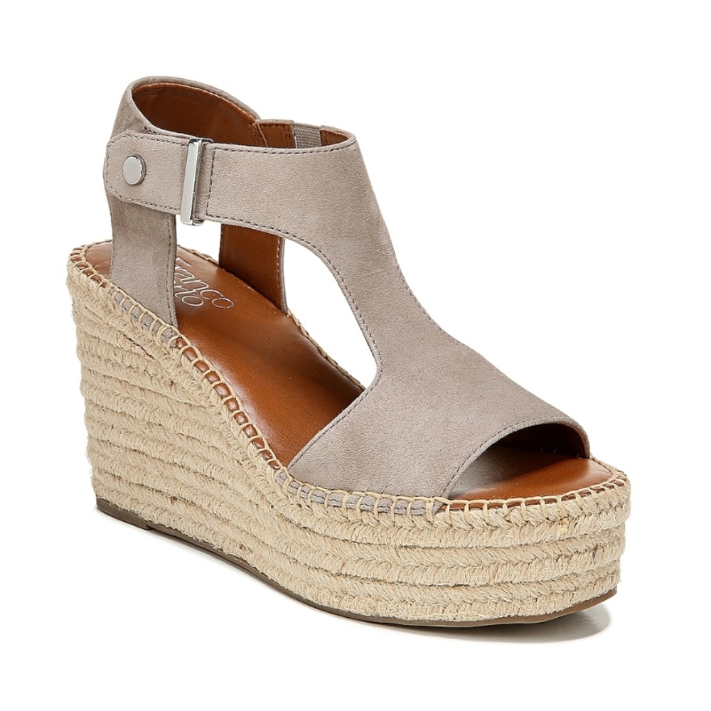 New! Franco Sarto Treasure Espadrille Wedg…